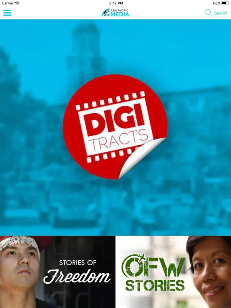 Screenshot di Asia Pacific Media iPad 