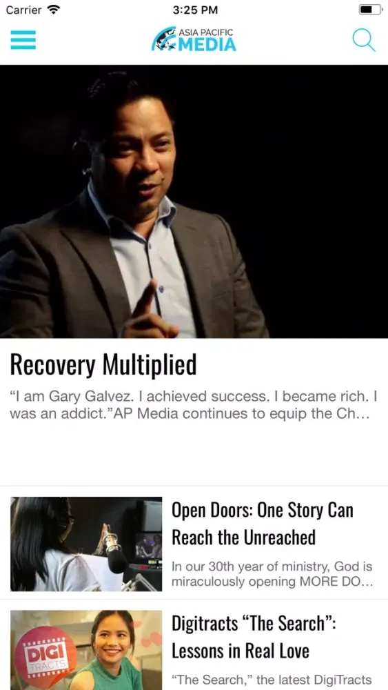 Screenshot di Asia Pacific Media