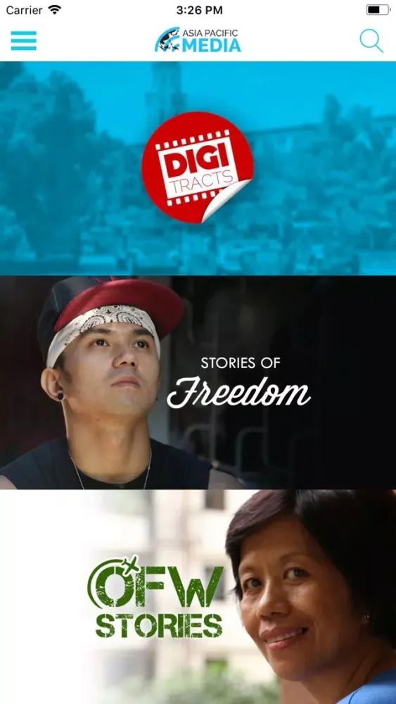 Screenshot di Asia Pacific Media