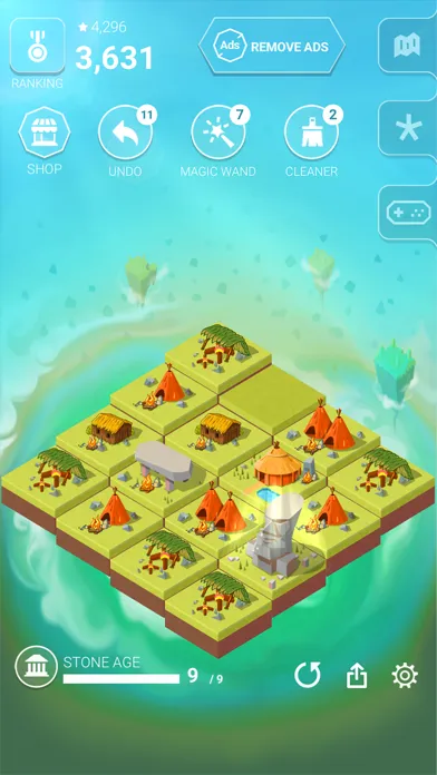 2048 Civilization سکرین شاٹس