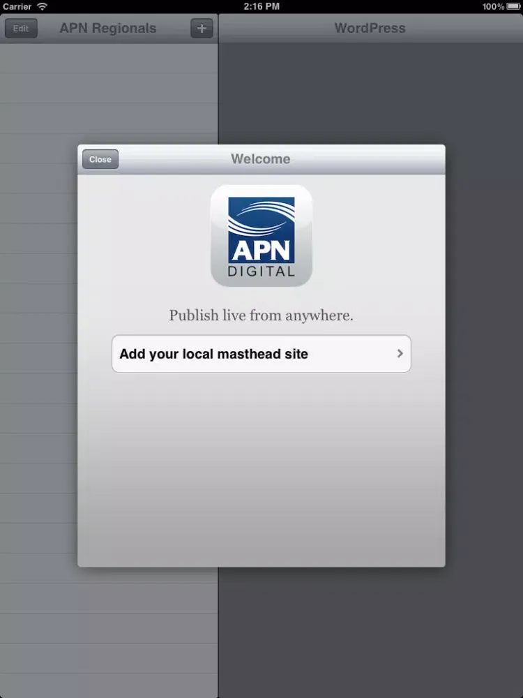 Local News iPad  Screenshots