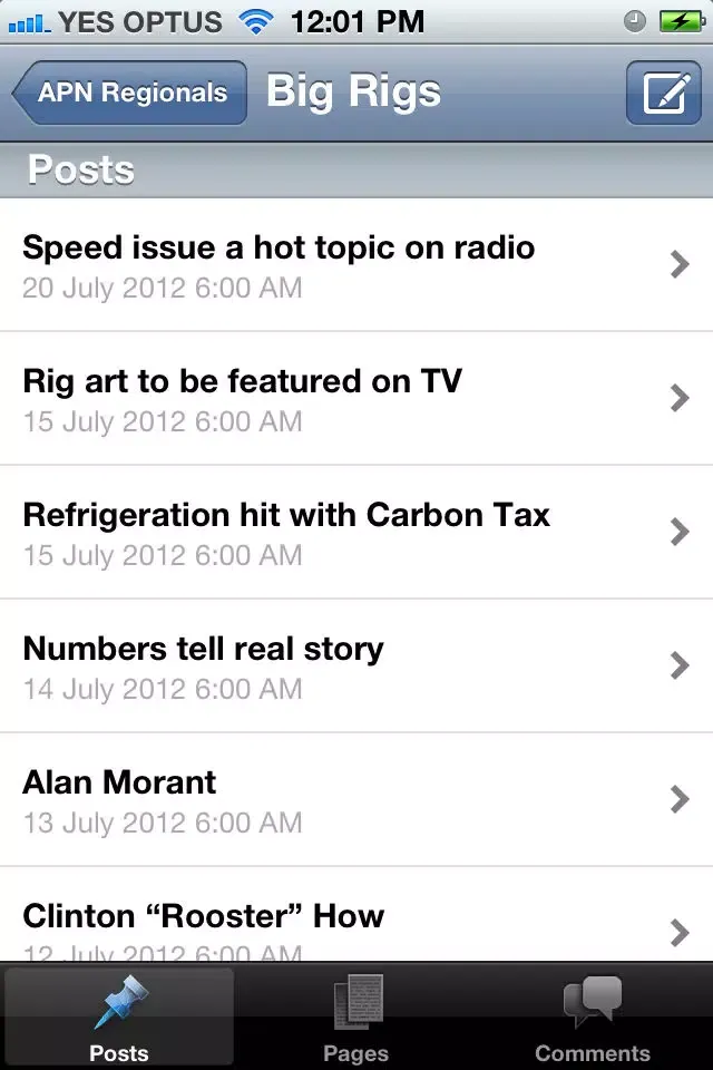 Local News Screenshots