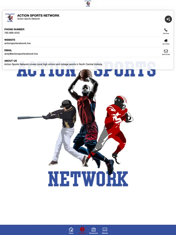 Action Sports Network iPad 应用截图