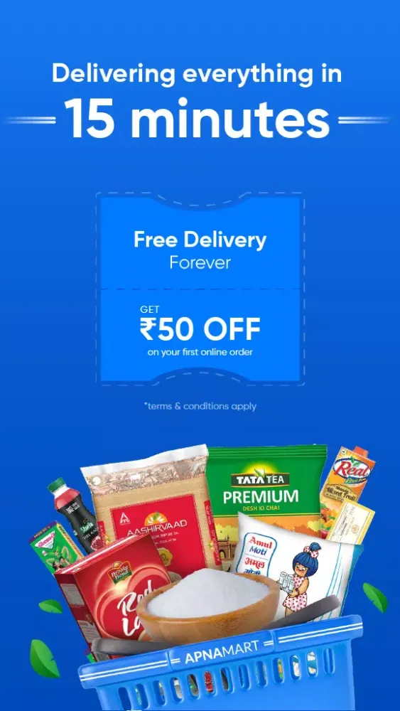Tangkapan skrin Apna Mart