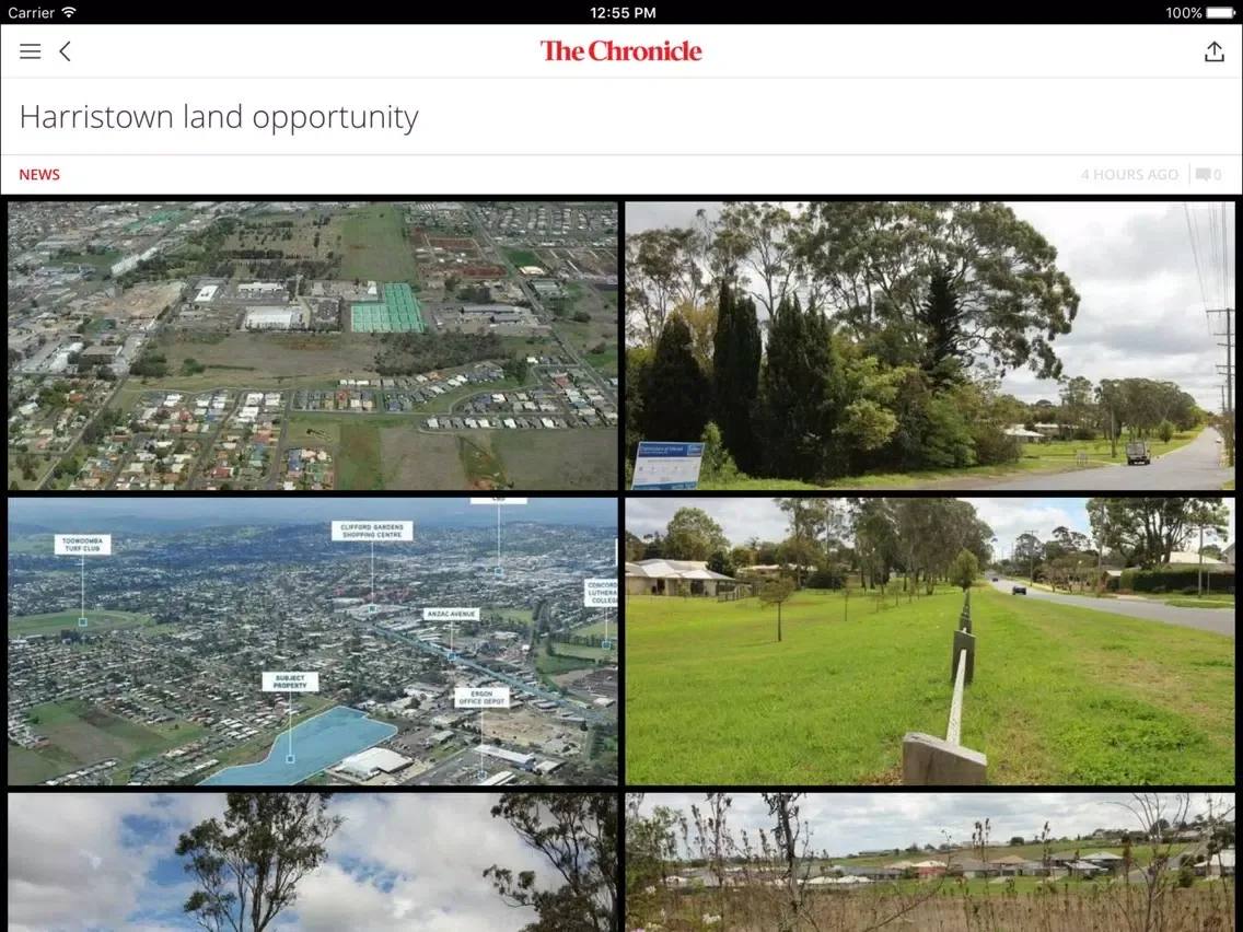 The Chronicle iPad  Screenshots