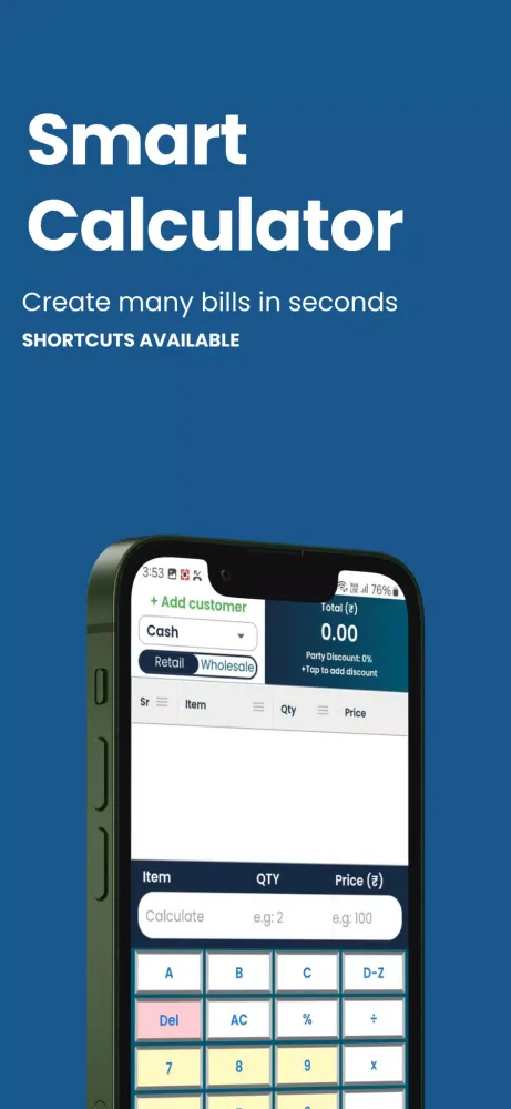 Billing Fast | Kirana Fast Screenshots