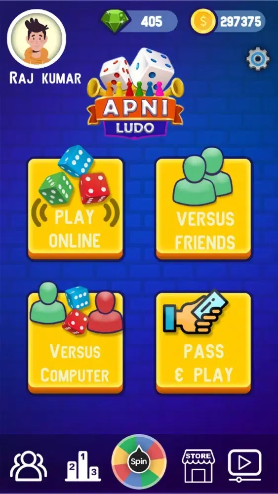 Tangkapan skrin Apni Ludo
