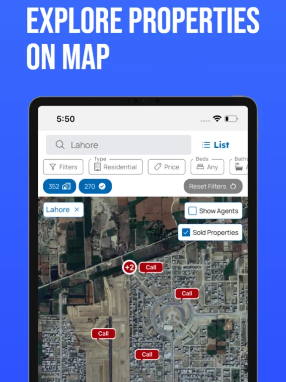 Tangkapan layar ApniManzil - Real Estate App iPad 