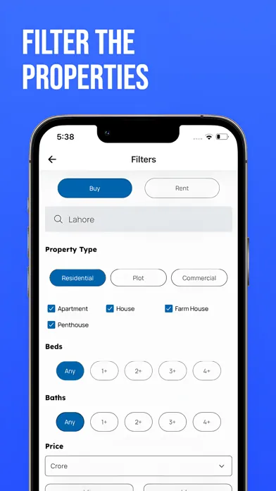 Tangkapan layar ApniManzil - Real Estate App