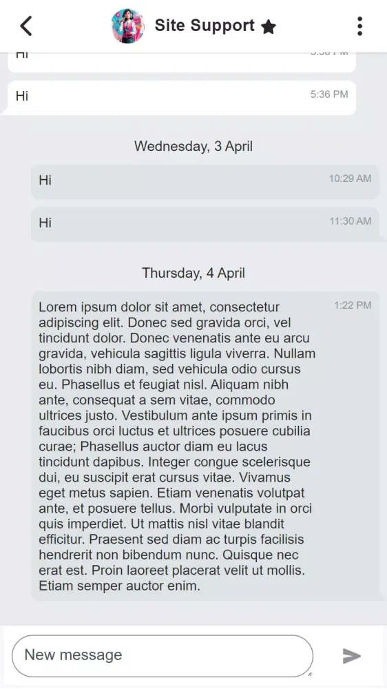 ภาพหน้าจอของ APOA Mobile