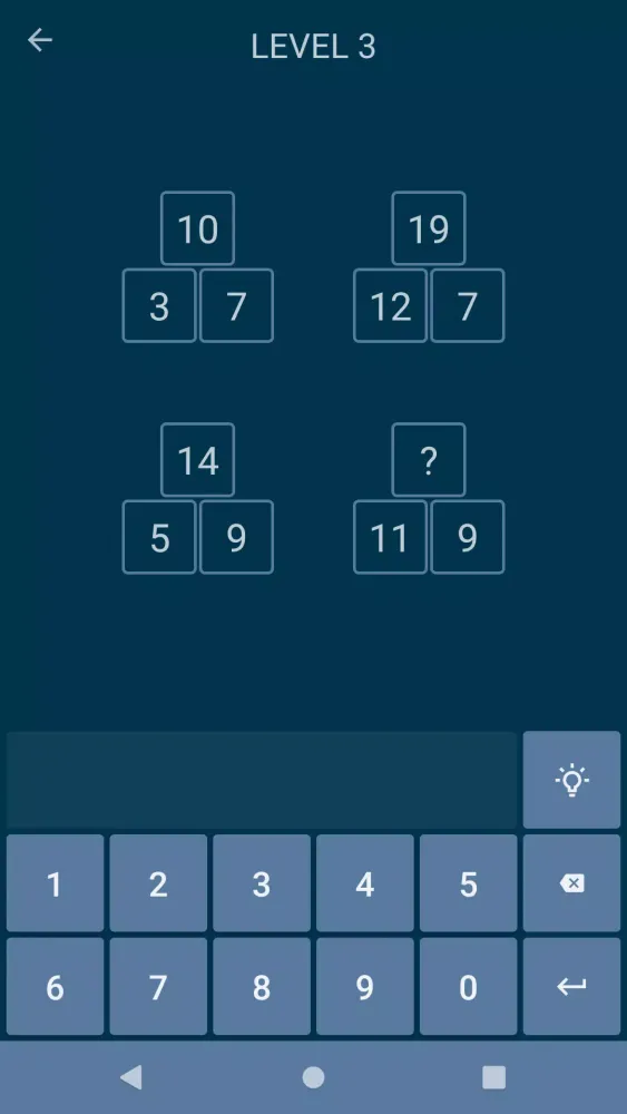 Zrzuty ekranu Math Games and Puzzles