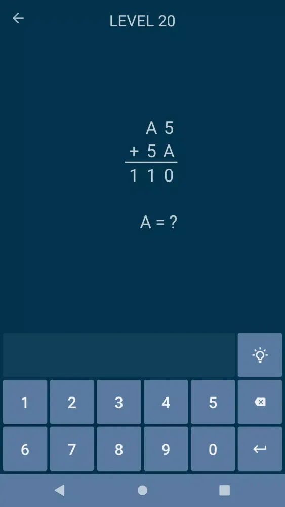 Zrzuty ekranu Math Games and Puzzles