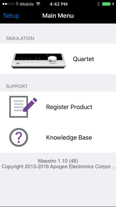 Apogee Maestro Screenshots