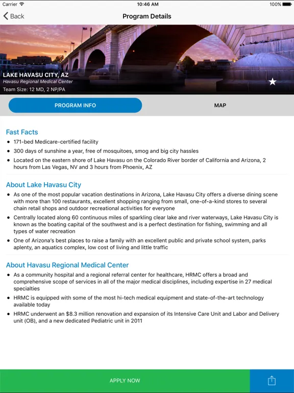 Apogee Physicians Careers iPad  স্ক্রিনশট