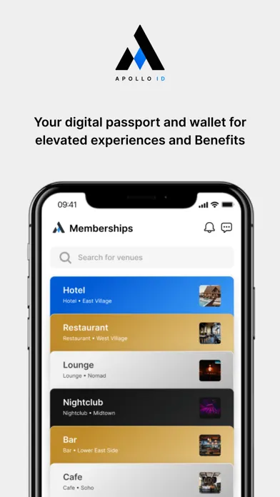 Zrzuty ekranu Apollo ID