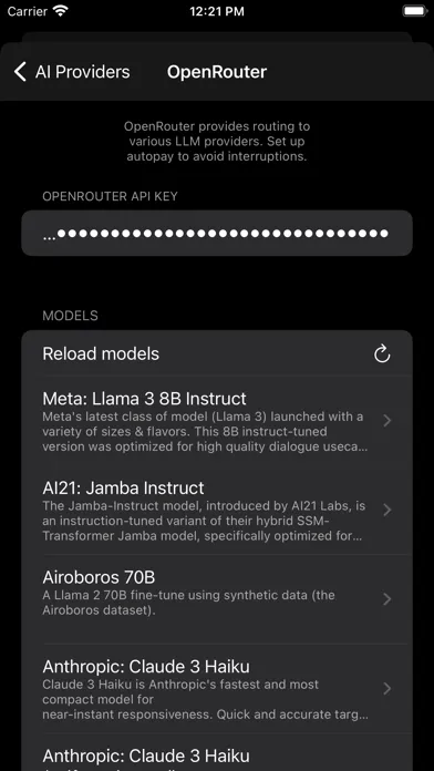 Capturas de pantalla de Apollo AI: Your private AI