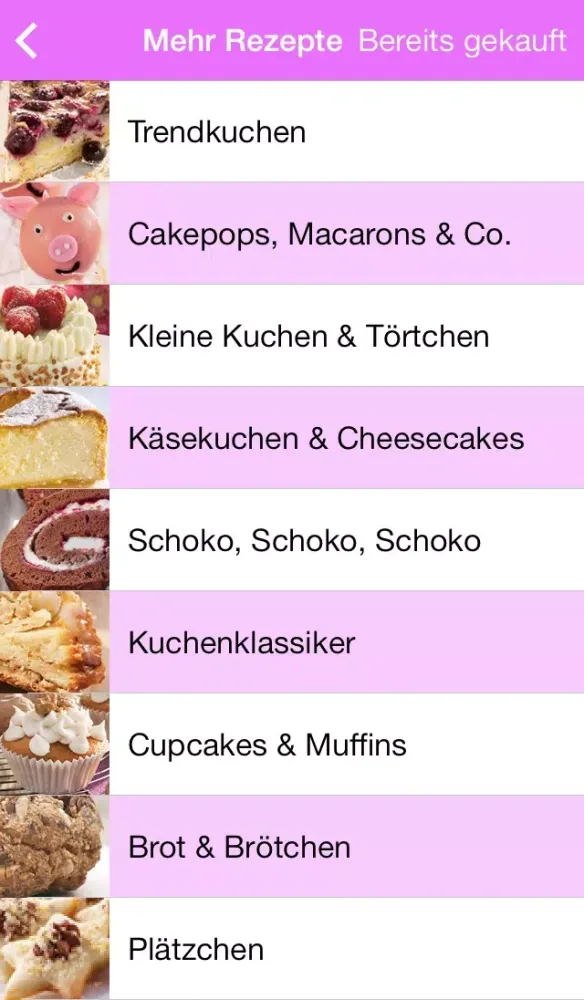 Favored Recipes: Baking应用截图