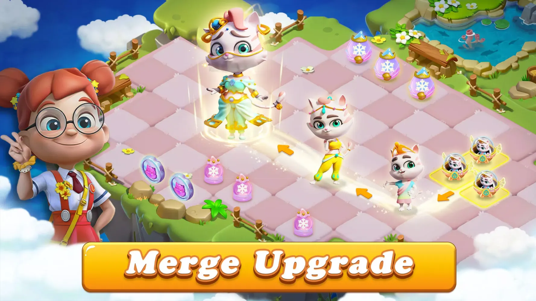 Tangkapan skrin Boom Merge