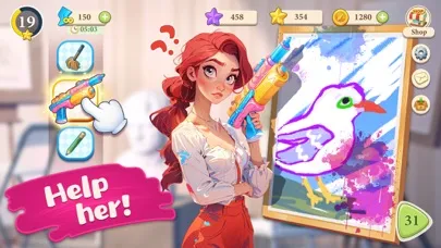 Paint Fairyland: Coloring Game স্ক্রিনশট