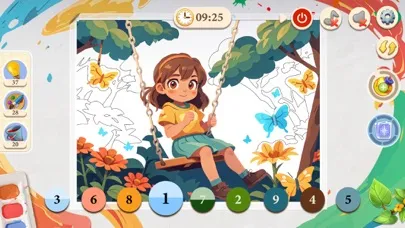 Paint Fairyland: Coloring Game স্ক্রিনশট