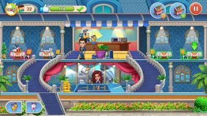 Seaside Mania: hotel dash game স্ক্রিনশট