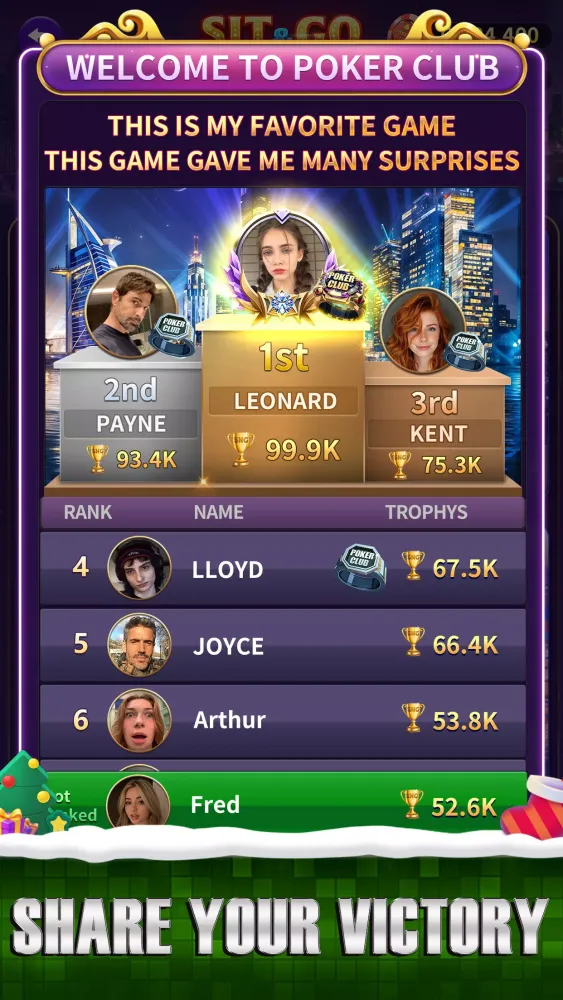 Poker Club سکرین شاٹس