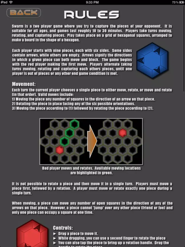 Capturas de tela do Swarm | Modern Chess iPad 