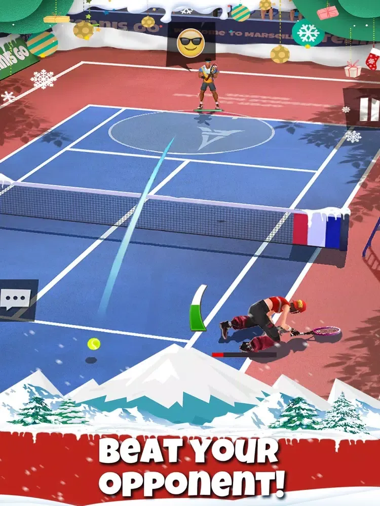 Ảnh chụp màn hình của Tennis Go: World Tour 3D iPad 