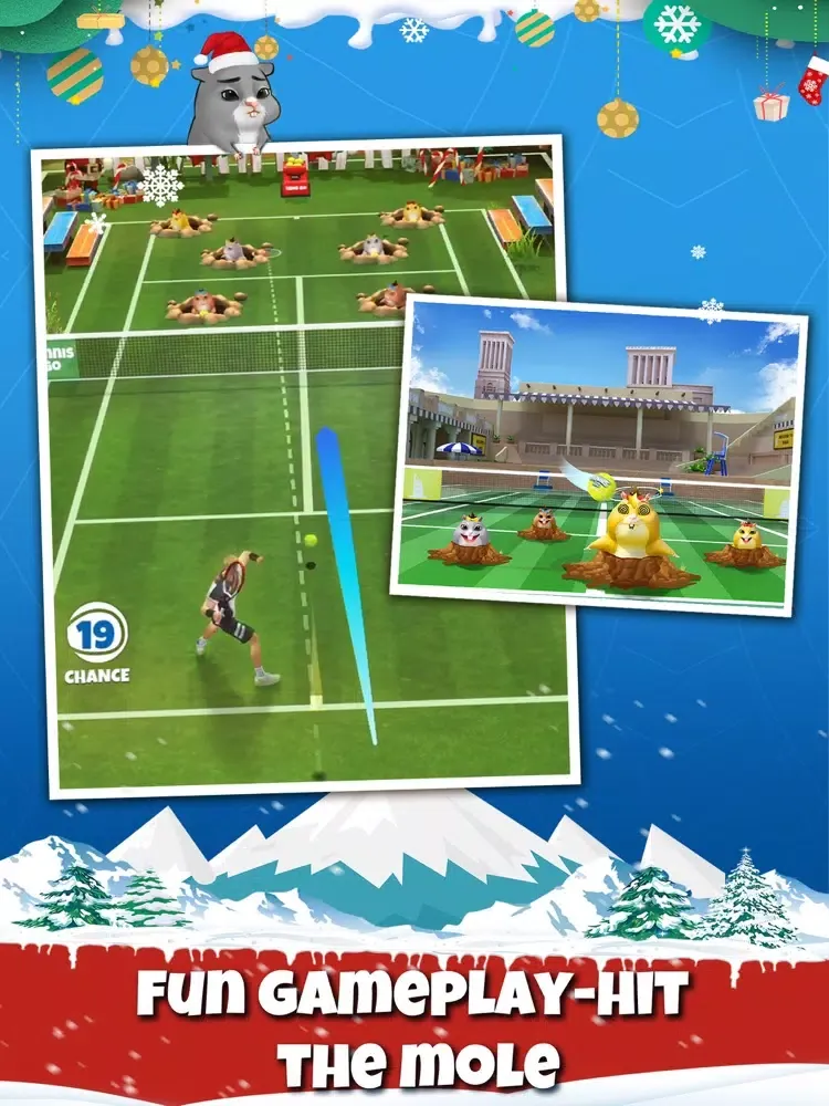Ảnh chụp màn hình của Tennis Go: World Tour 3D iPad 