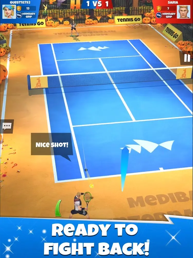 Ảnh chụp màn hình của Tennis Go: World Tour 3D iPad 