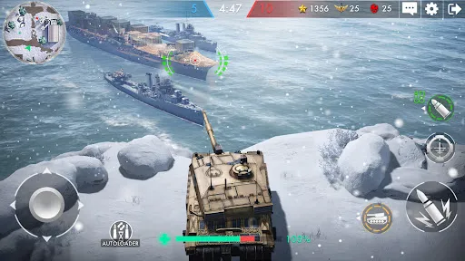 Screenshot di Tank Warfare: PvP Battle Game