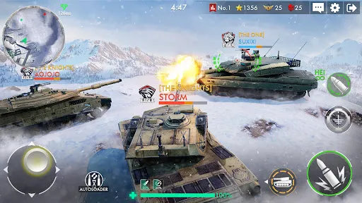 Screenshot di Tank Warfare: PvP Battle Game