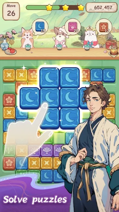 Dream Xanadu: Cats Blast Saga スクリーンショット