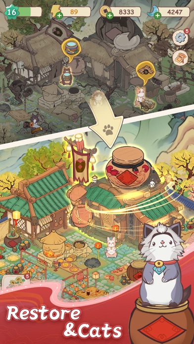 Dream Xanadu: Cats Blast Saga سکرین شاٹس