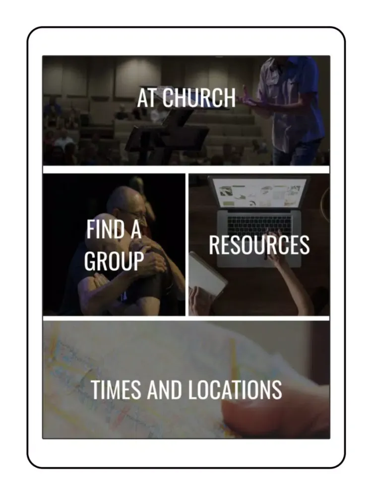 ภาพหน้าจอของ Christian Faith Center App iPad 