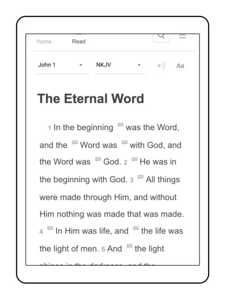 ภาพหน้าจอของ Christian Faith Center App iPad 