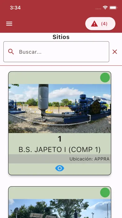 Tangkapan layar APPRA - APV