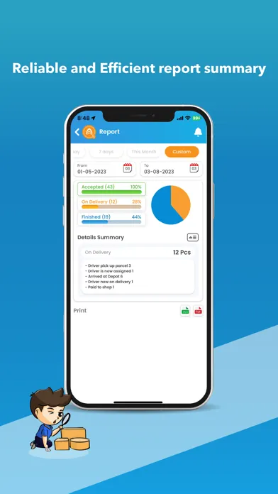 Capturas de pantalla de APOLLO eLOGISTICS