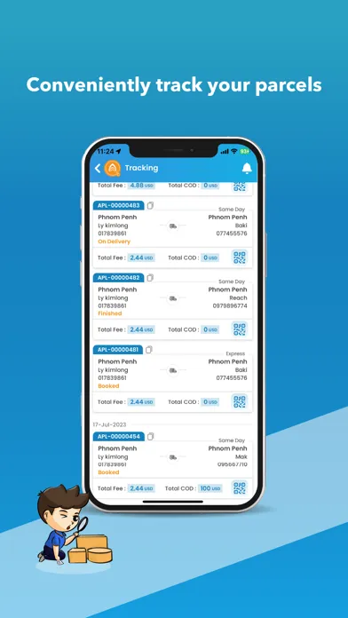 Capturas de pantalla de APOLLO eLOGISTICS