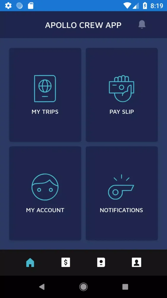 Apollo Crew App Screenshots