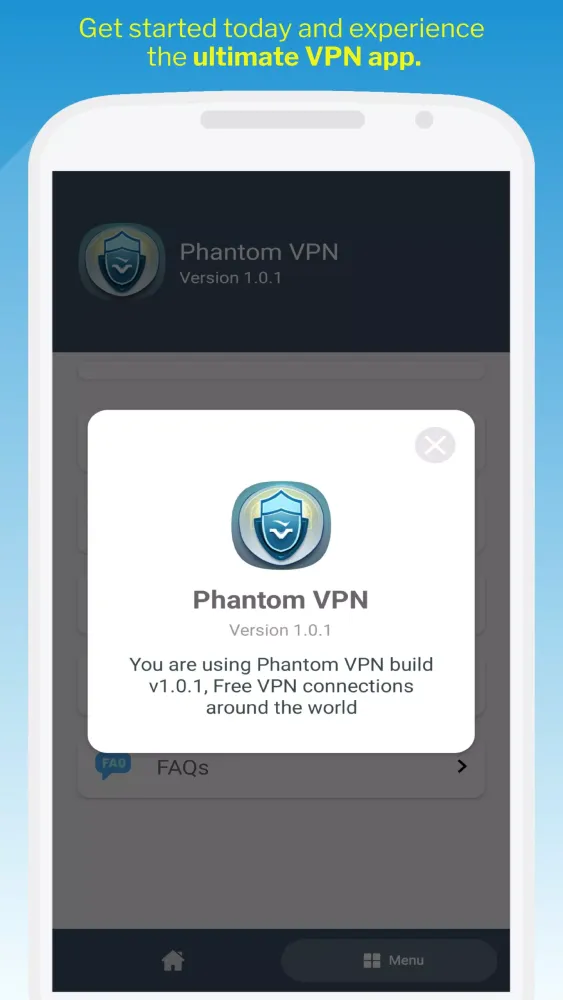 Capturas de pantalla de Phantom VPN