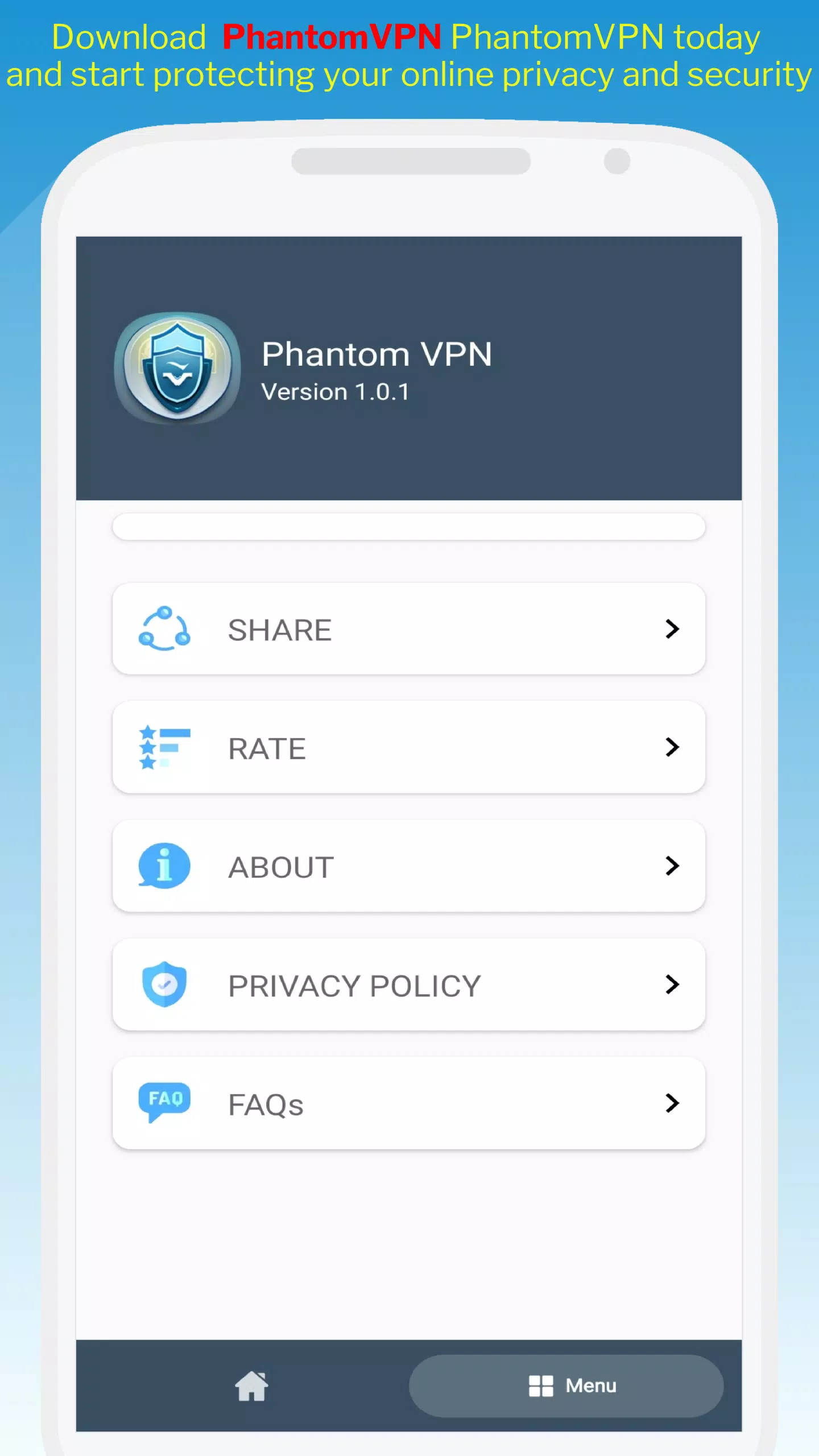 Phantom VPN স্ক্রিনশট