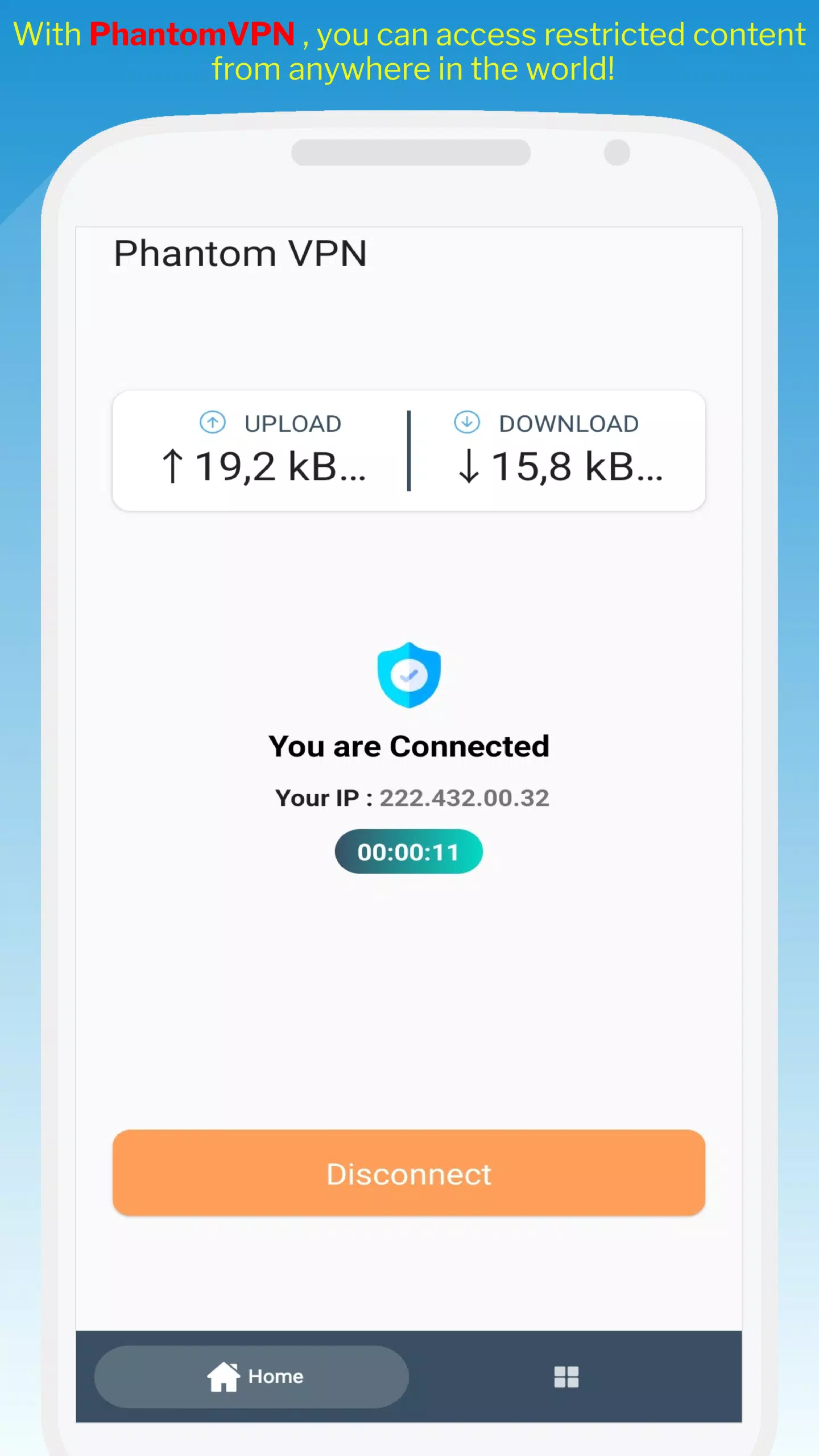 Phantom VPN স্ক্রিনশট