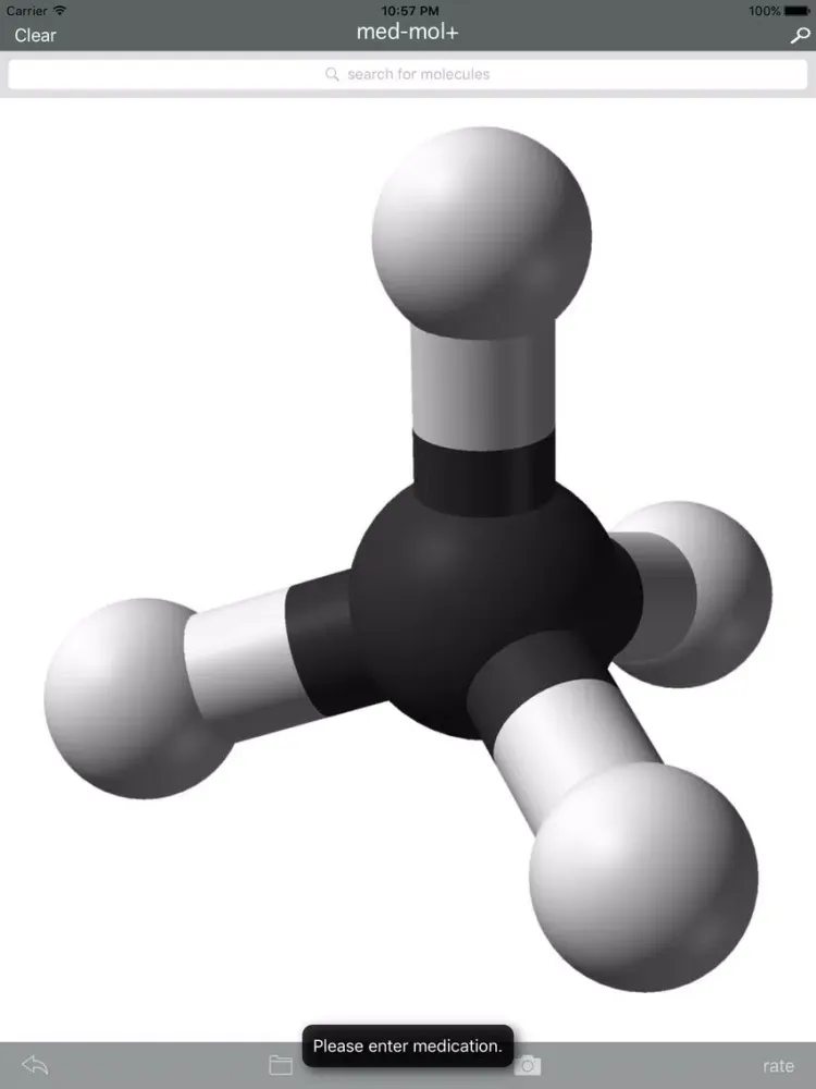 ภาพหน้าจอของ med-mol+: Drug & Medication Molecule Image Search iPad 