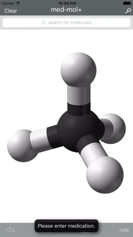 ภาพหน้าจอของ med-mol+: Drug & Medication Molecule Image Search