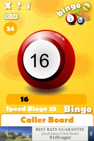 Capturas de tela do Bingo Hut Free