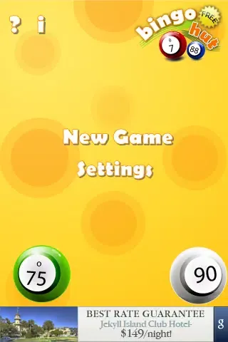 Capturas de tela do Bingo Hut Free