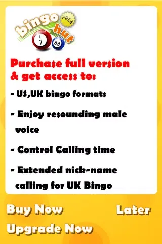 Capturas de tela do Bingo Hut Free