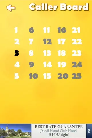 Capturas de tela do Bingo Hut Free