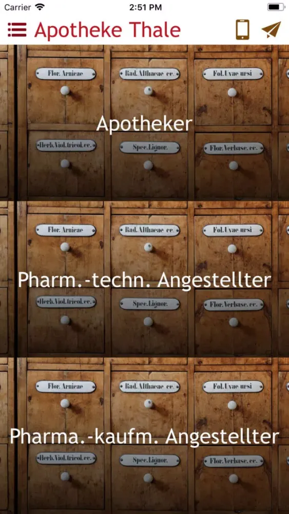 Apotheke-Thale سکرین شاٹس